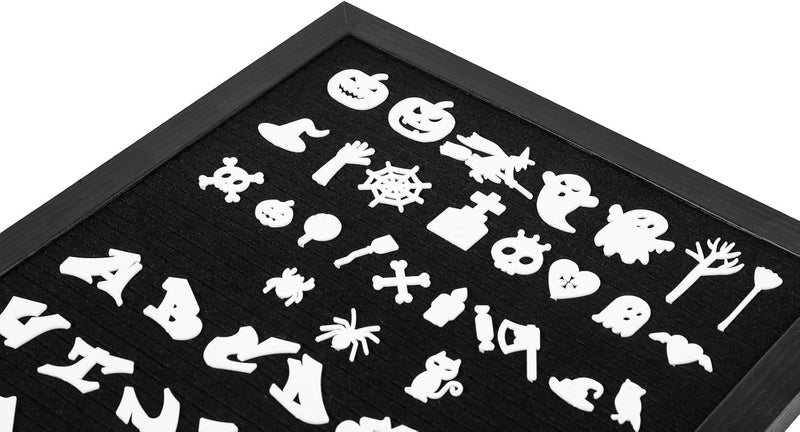 G GAMIT Precut-Letter Sets for Felt Letter Board, Halloween Emoji and Gothic Style Letters Sign Letters Only No Board Included. - Image 3